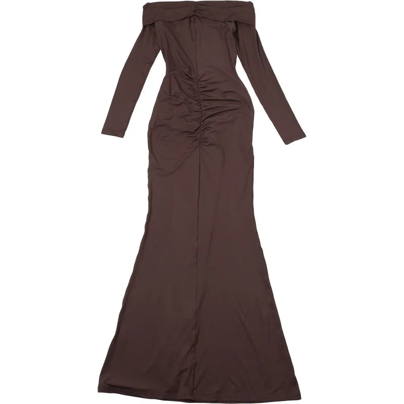 שמלה מקסי דגם לינדזי