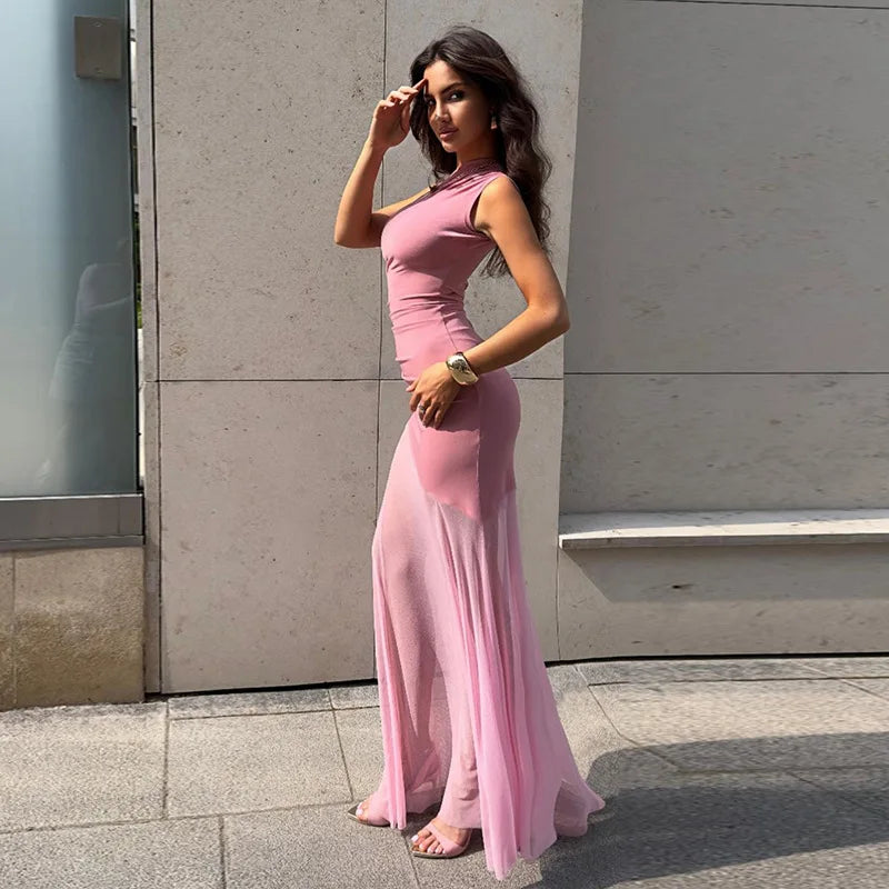 שמלת מקסי דגם קורי