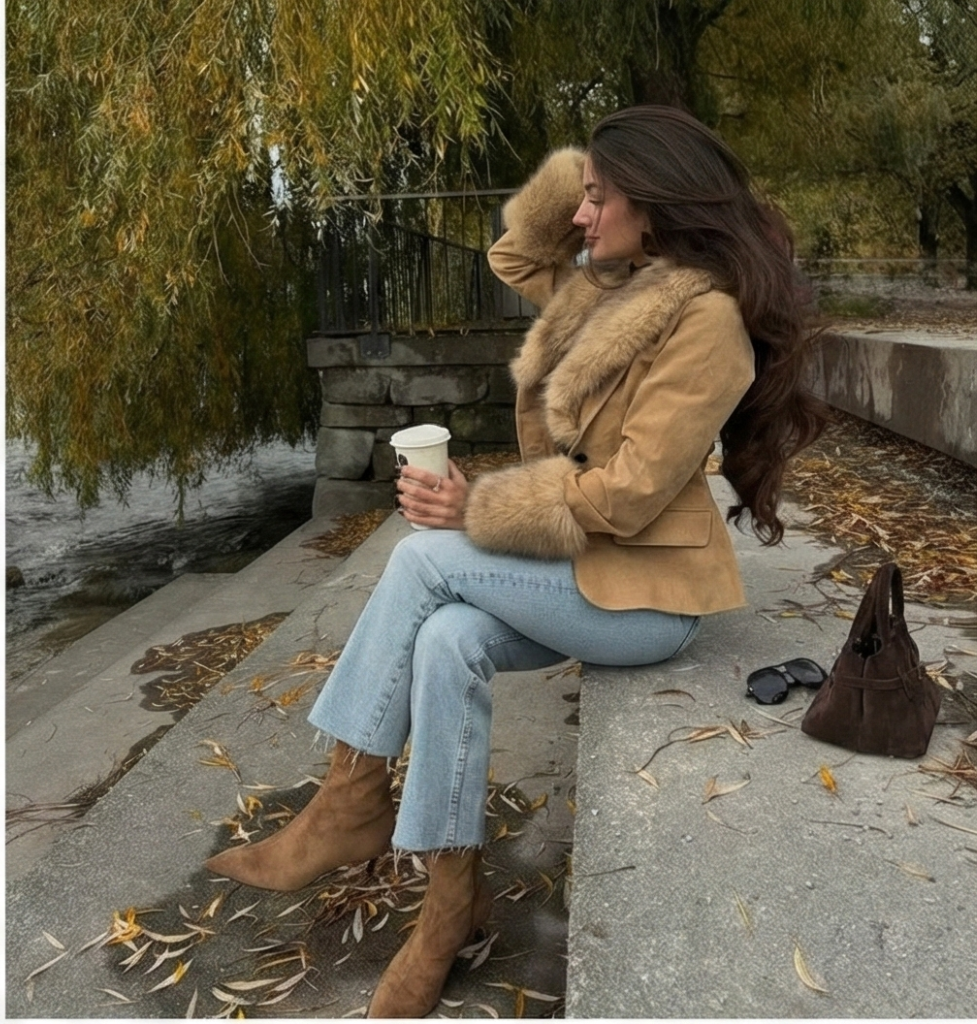 מעיל פרווה דגם קלואי