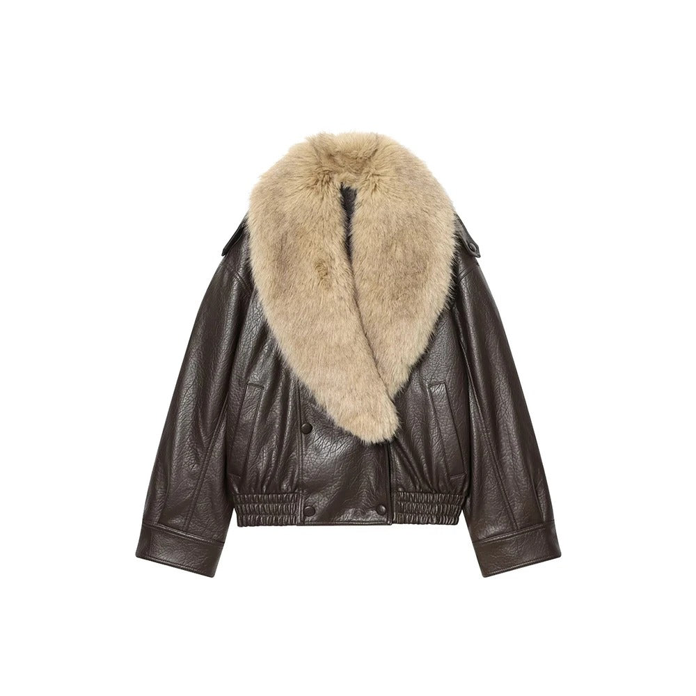 ג'קט פרווה דגם קלריס